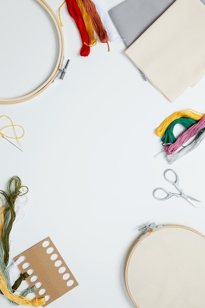 Materiales y patrón listos